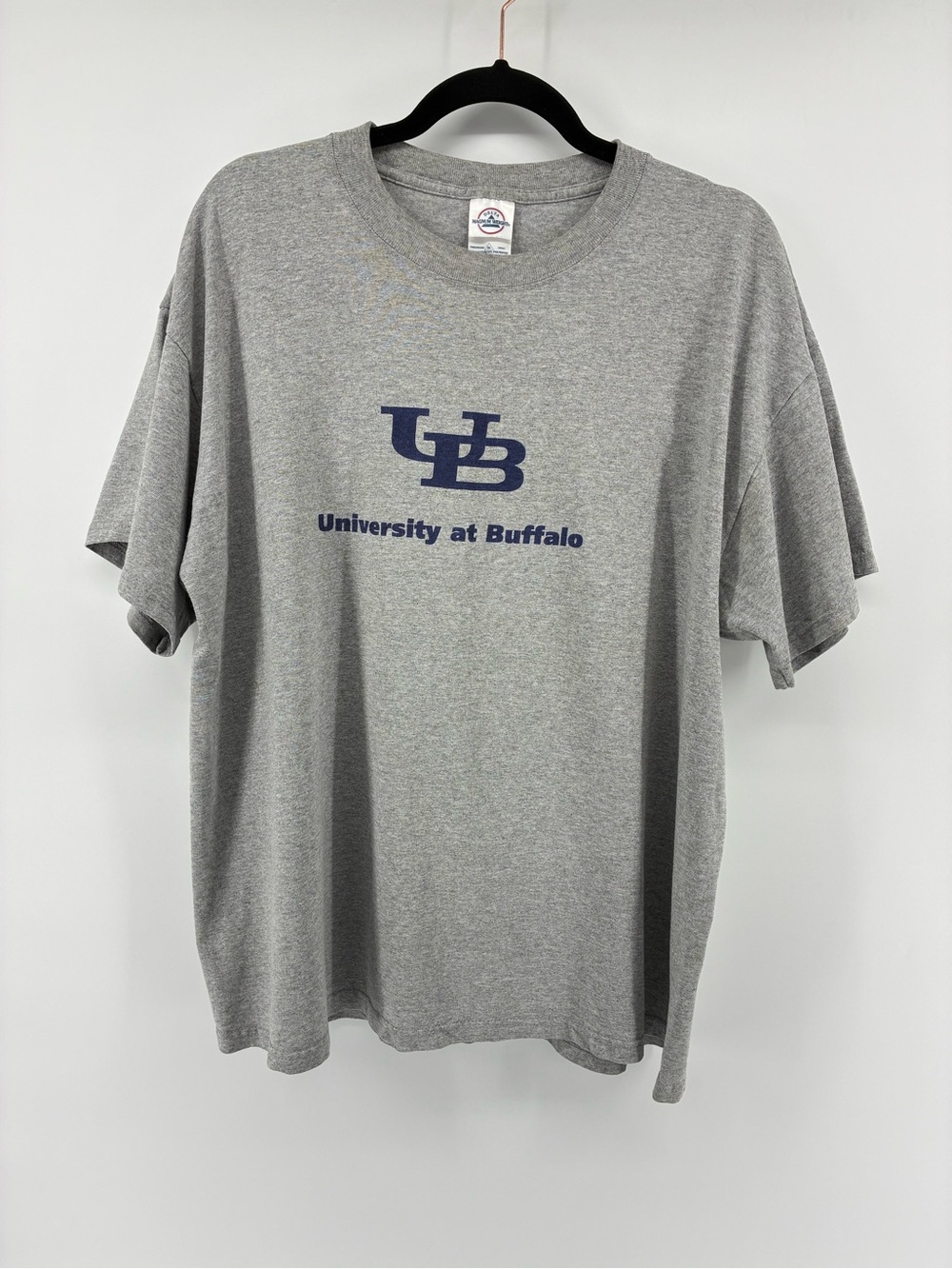 University at Buffalo Gray Logo Tee
